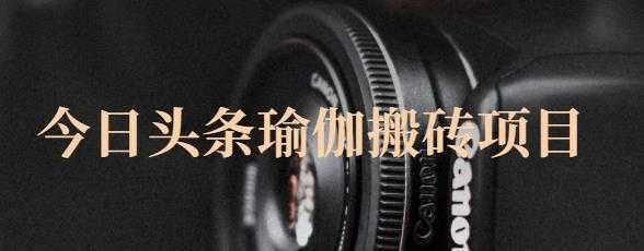 猎人社区·今日头条瑜伽搬砖项目,单号一天几十收入,可以批量操作!-课程网