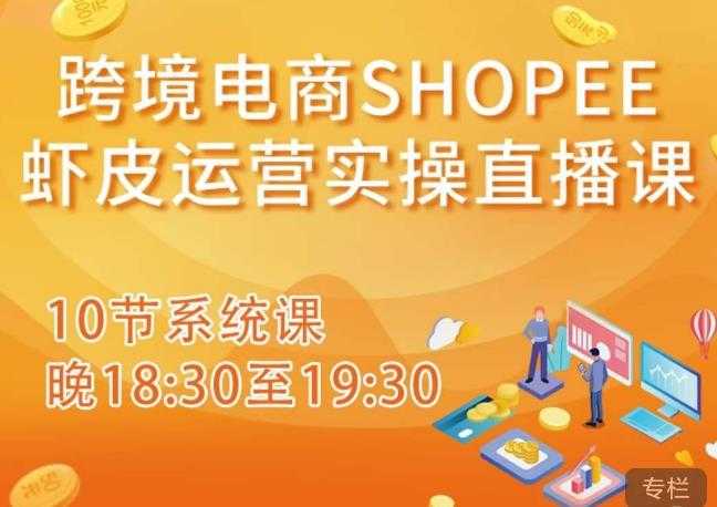 图片[1]-跨境电商Shopee虾皮运营实操直播课，从零开始学，入门到精通（10节系统课）-课程网